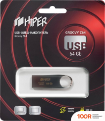 USB Flash Hiper GROOVY Z64 3.0 64GB (6568)