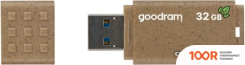 USB Flash GOODRAM UME3 ECO FRIENDLY 32GB (КОРИЧНЕВЫЙ) (6498)