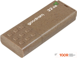 USB Flash GOODRAM UME3 ECO FRIENDLY 32GB (КОРИЧНЕВЫЙ) (6498)
