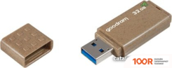 USB Flash GOODRAM UME3 ECO FRIENDLY 32GB (КОРИЧНЕВЫЙ) (6498)