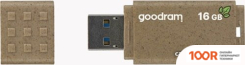 USB Flash GOODRAM UME3 ECO FRIENDLY 16GB (КОРИЧНЕВЫЙ) (6497)