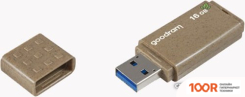 USB Flash GOODRAM UME3 ECO FRIENDLY 16GB (КОРИЧНЕВЫЙ) (6497)