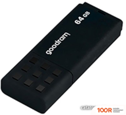 USB Flash GOODRAM UME3 64GB (ЧЕРНЫЙ) (6491)