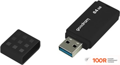 USB Flash GOODRAM UME3 64GB (ЧЕРНЫЙ) (6491)