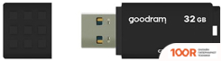 USB Flash GOODRAM UME3 32GB (ЧЕРНЫЙ) (6489)
