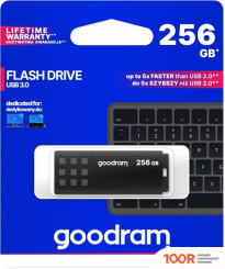 USB Flash GOODRAM UME3 256GB (ЧЕРНЫЙ) (6487)