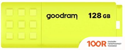 USB Flash GOODRAM UME2 128GB (ЖЕЛТЫЙ) (6474)