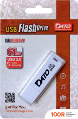 USB Flash Dato DB8001W 64GB (БЕЛЫЙ) (6442)