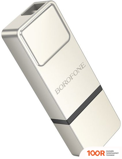 USB Flash Borofone BUD6 16GB (СЕРЕБРИСТЫЙ) (6420)