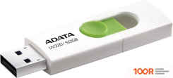 USB Flash ADATA UV320 512GB (БЕЛЫЙ/ЗЕЛЕНЫЙ) (6366)