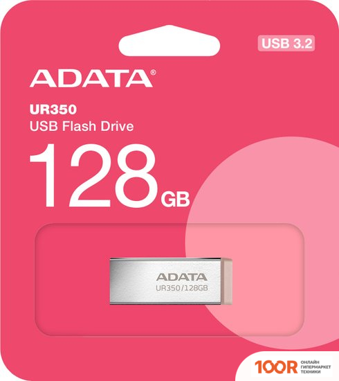 USB Flash ADATA UR350 128GB UR350-128G-RSR/BG (6347)