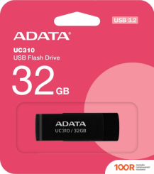 USB Flash ADATA UC310-32G-RBK 32GB (ЧЕРНЫЙ) (6328)