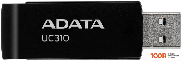 USB Flash ADATA UC310-256G-RBK 256GB (ЧЕРНЫЙ) (6327)
