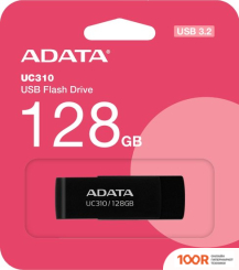 USB Flash ADATA UC310-128G-RBK 128GB (ЧЕРНЫЙ) (6325)