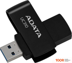 USB Flash ADATA UC310-128G-RBK 128GB (ЧЕРНЫЙ) (6325)