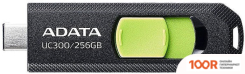 USB Flash ADATA UC300 256GB (ЧЕРНЫЙ/ЗЕЛЕНЫЙ) (6319)