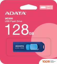 USB Flash ADATA UC300 128GB (СИНИЙ/ГОЛУБОЙ) (6316)