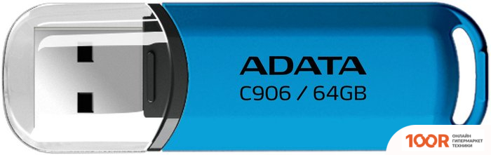 USB Flash ADATA C906 64GB (СИНИЙ) (6312)