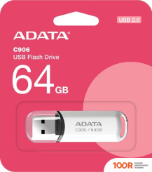 USB Flash ADATA C906 64GB (БЕЛЫЙ) (6310)