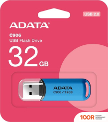 USB Flash ADATA C906 32GB (СИНИЙ) (6309)