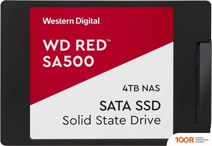SSD WD RED SA500 NAS 4TB WDS400T1R0A (6258)