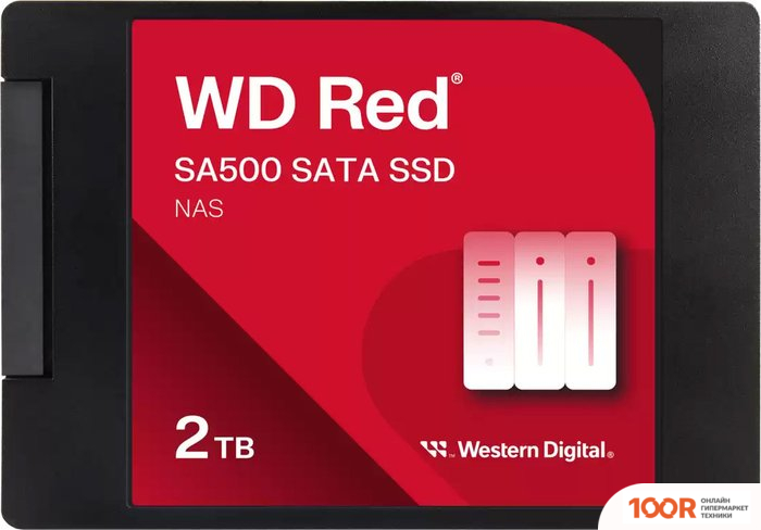 SSD WD RED SA500 NAS 2TB WDS200T2R0A (6257)