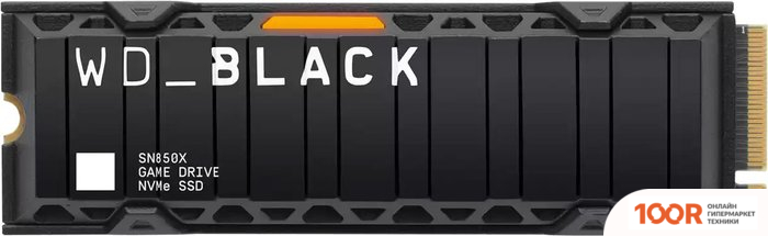 SSD WD BLACK SN850X NVME HEATSINK 2TB WDS200T2XHE (6216)