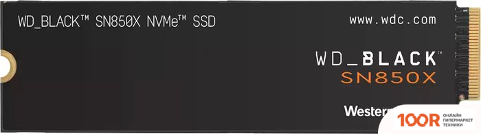 SSD WD BLACK SN850X NVME 1TB WDS100T2X0E (6212)