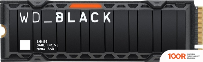 SSD WD BLACK SN850 NVME HEATSINK 500GB WDS500G1XHE (6208)
