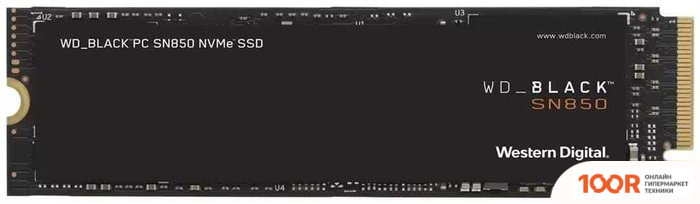 SSD WD BLACK SN850 NVME 2TB WDBAPY0020BNC (6200)