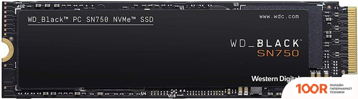 SSD WD BLACK SN750 4TB WDS400T3X0C (6186)