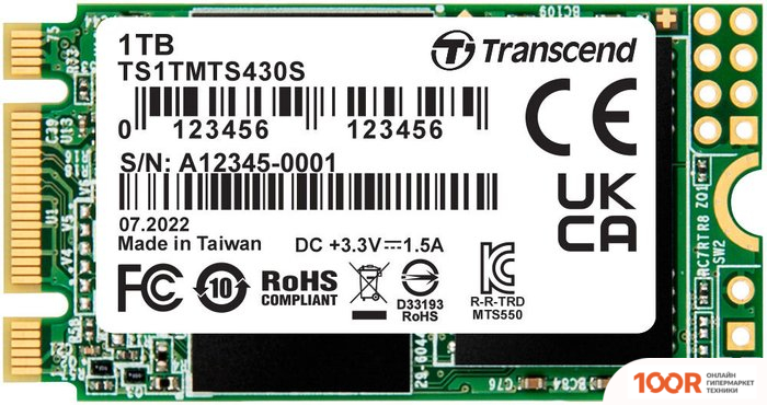 SSD Transcend 430S 1TB TS1TMTS430S (6147)