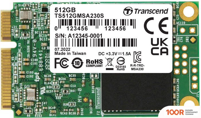 SSD Transcend 230S 512GB TS512GMSA230S (6116)