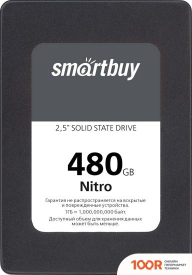 SSD SmartBuy NITRO 480GB SBSSD-480GQ-MX902-25S3 (5907)
