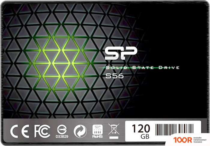SSD Silicon-Power SLIM S56 120GB SP120GBSS3S56B25RM (5870)