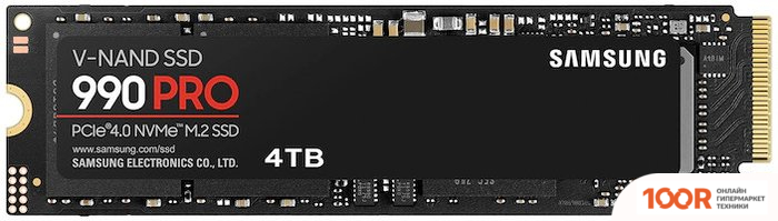 SSD Samsung 990 PRO 4TB MZ-V9P4T0BW (5722)