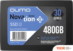 SSD QUMO NOVATION 3D TLC 480GB Q3DT-480GSCY (5672)