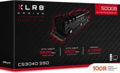 SSD PNY XLR8 CS3040 500GB M280CS3040HS-500-RB (5636)