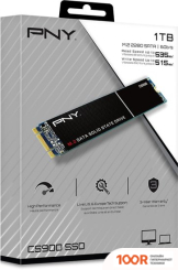 SSD PNY CS900 250GB M280CS900-250-RB (5623)