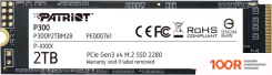 SSD Patriot P300 2TB P300P2TBM28 (5513)