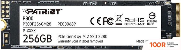 SSD Patriot P300 256GB P300P256GM28 (5511)