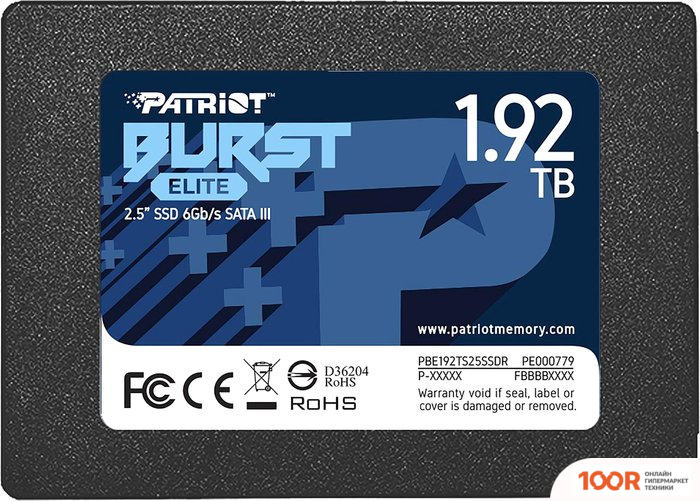 SSD Patriot BURST ELITE 1.92TB PBE192TS25SSDR (5494)