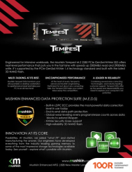 SSD Mushkin TEMPEST 2TB MKNSSDTS2TB-D8 (5381)