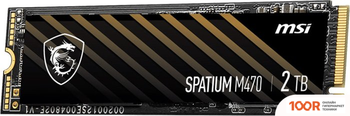 SSD MSI SPATIUM M470 2TB S78-440Q090-P83 (5349)