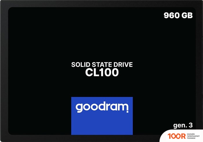 SSD GOODRAM CL100 GEN. 3 960GB SSDPR-CL100-960-G3 (4784)