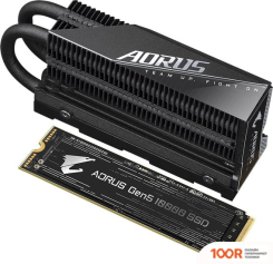 SSD Gigabyte AORUS GEN5 10000 2TB AG510K2TB (4763)