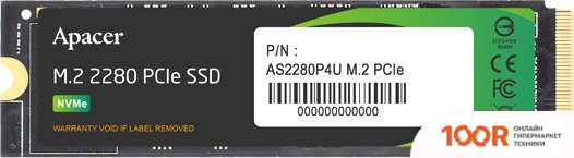 SSD Apacer AS2280P4U 2TB AP2TBAS2280P4U (4249)
