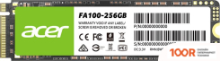 SSD Acer FA100 256GB BL.9BWWA.118 (3994)