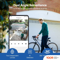 IP-камера Imilab EC6 DUAL 2K+2K WIFI PLUG-IN SPOTLIGHT CAMERA (МЕЖДУНАРОДНАЯ ВЕРСИЯ) (3058)