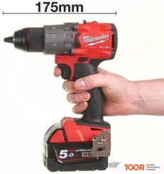Milwaukee M18 FDD2-502X 4933464267 (С 2-МЯ АКБ, КЕЙС) (318095)